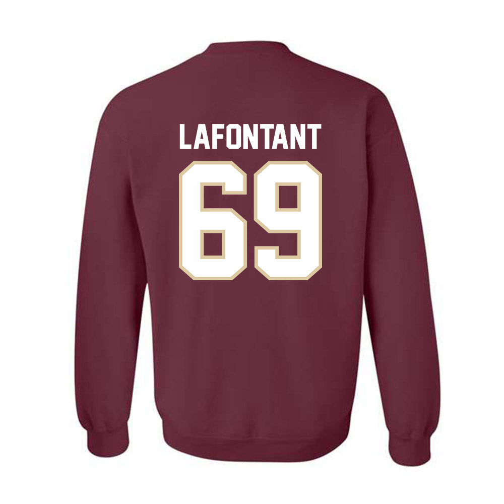 Boston College - NCAA Football : Jadon Lafontant - Crewneck Sweatshirt