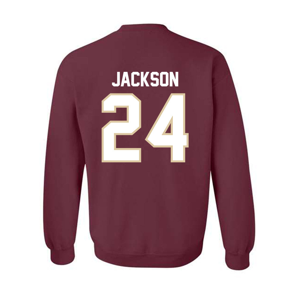 Boston College - NCAA Football : Amari Jackson - Classic Shersey Crewneck Sweatshirt-1