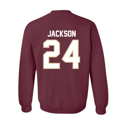 Boston College - NCAA Football : Amari Jackson - Classic Shersey Crewneck Sweatshirt-1
