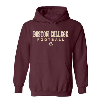 Boston College - NCAA Football : Hunter Clark - Classic Shersey Hooded Sweatshirt-0