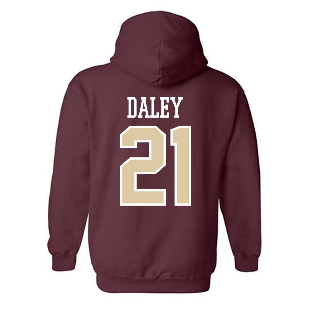 Boston College - NCAA Women's Basketball : Andrea Daley - Classic Shersey Hooded Sweatshirt-1