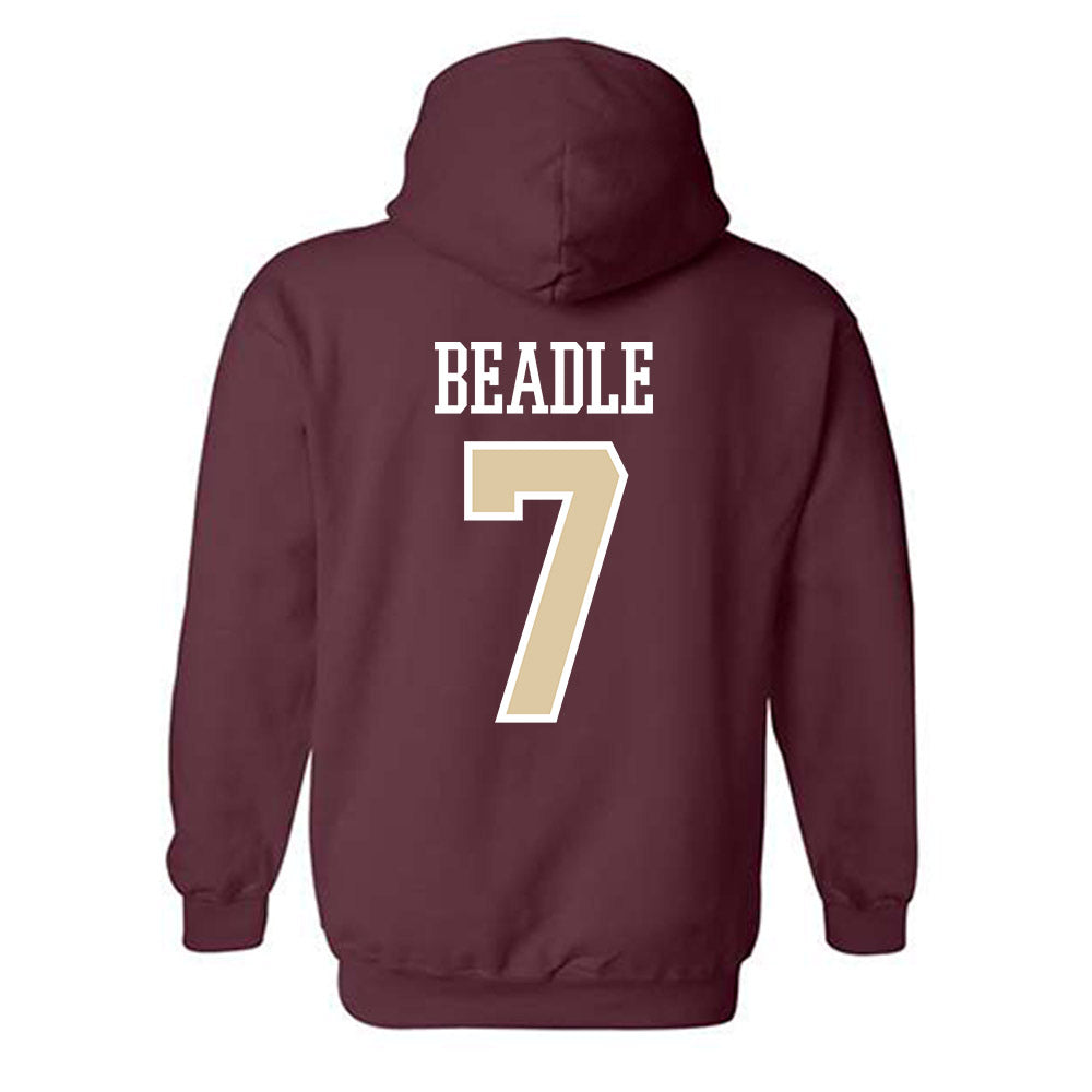 Boston College - NCAA Men's Basketball : Joshua Beadle - Hooded Sweatshirt