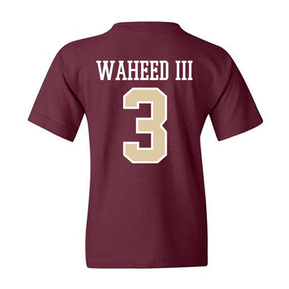 Boston College - NCAA Men's Basketball : Akbar Waheed III - Classic Shersey Youth T-Shirt-1