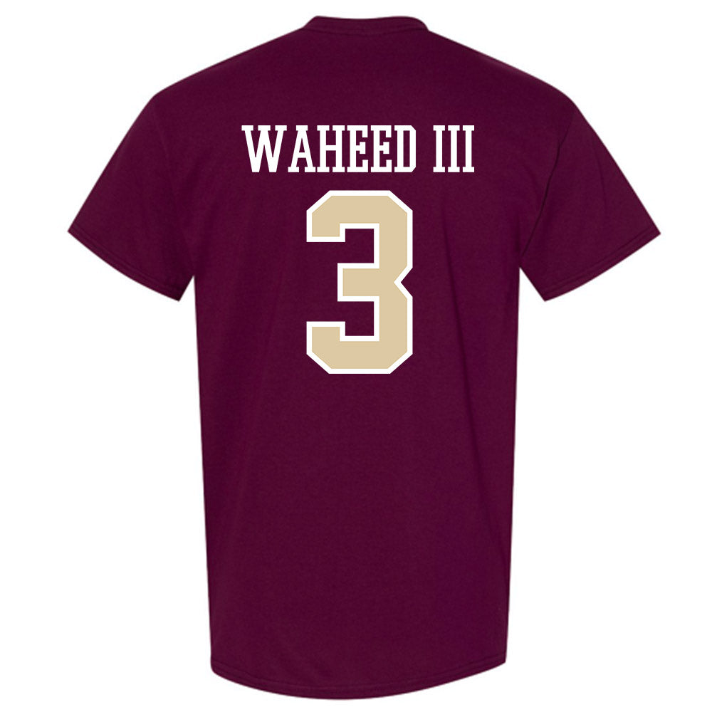 Boston College - NCAA Men's Basketball : Akbar Waheed III - Classic Shersey T-Shirt-1