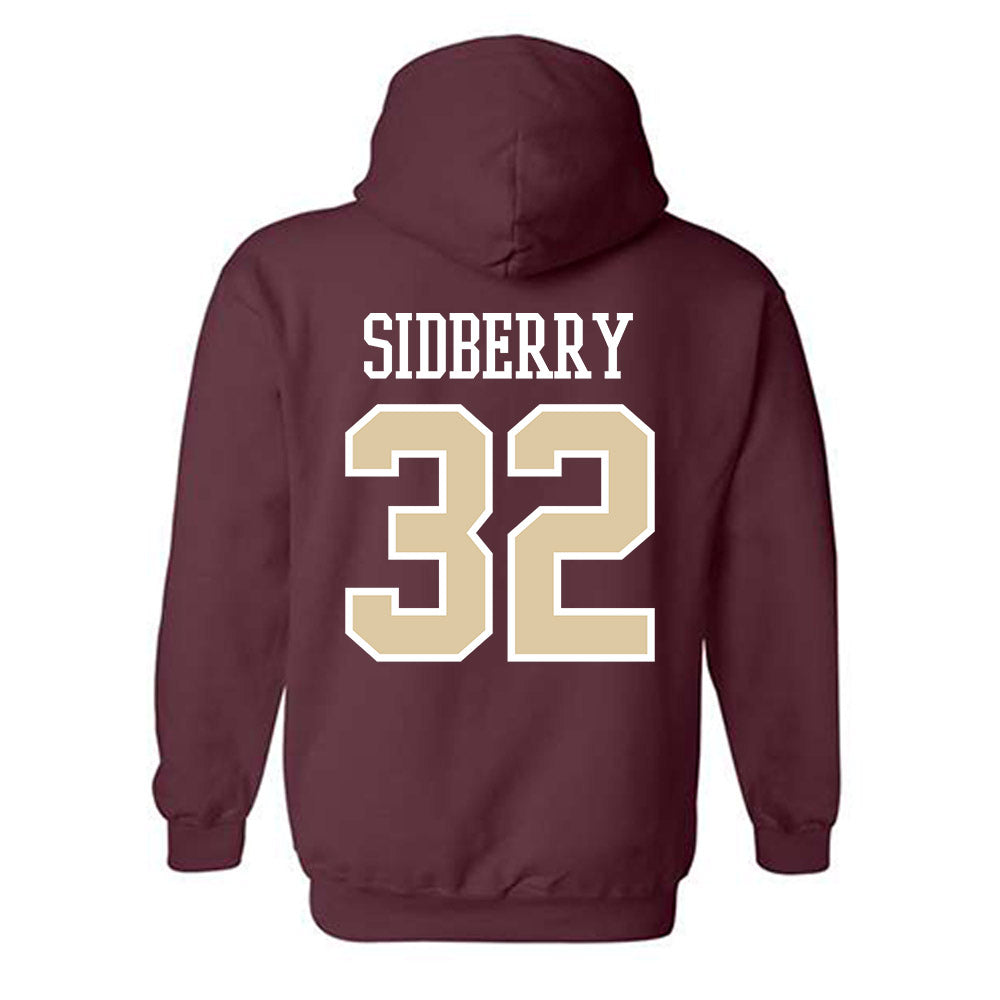 Boston College - NCAA Women's Basketball : Teya Sidberry - Classic Shersey Hooded Sweatshirt-1