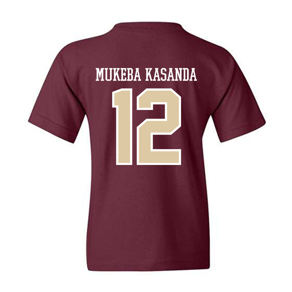 Boston College - NCAA Women's Basketball : Deborah Mukeba Kasanda - Classic Shersey Youth T-Shirt-1