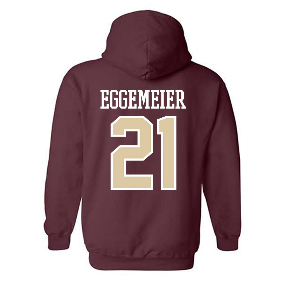 Boston College - NCAA Men's Basketball : Will Eggemeier - Classic Shersey Hooded Sweatshirt-1