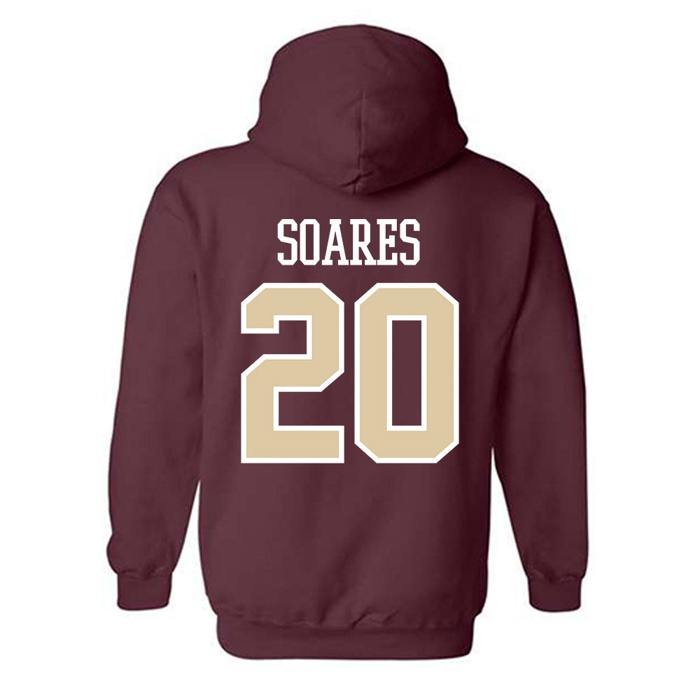 Boston College - NCAA Men's Basketball : Ethan Soares - Hooded Sweatshirt