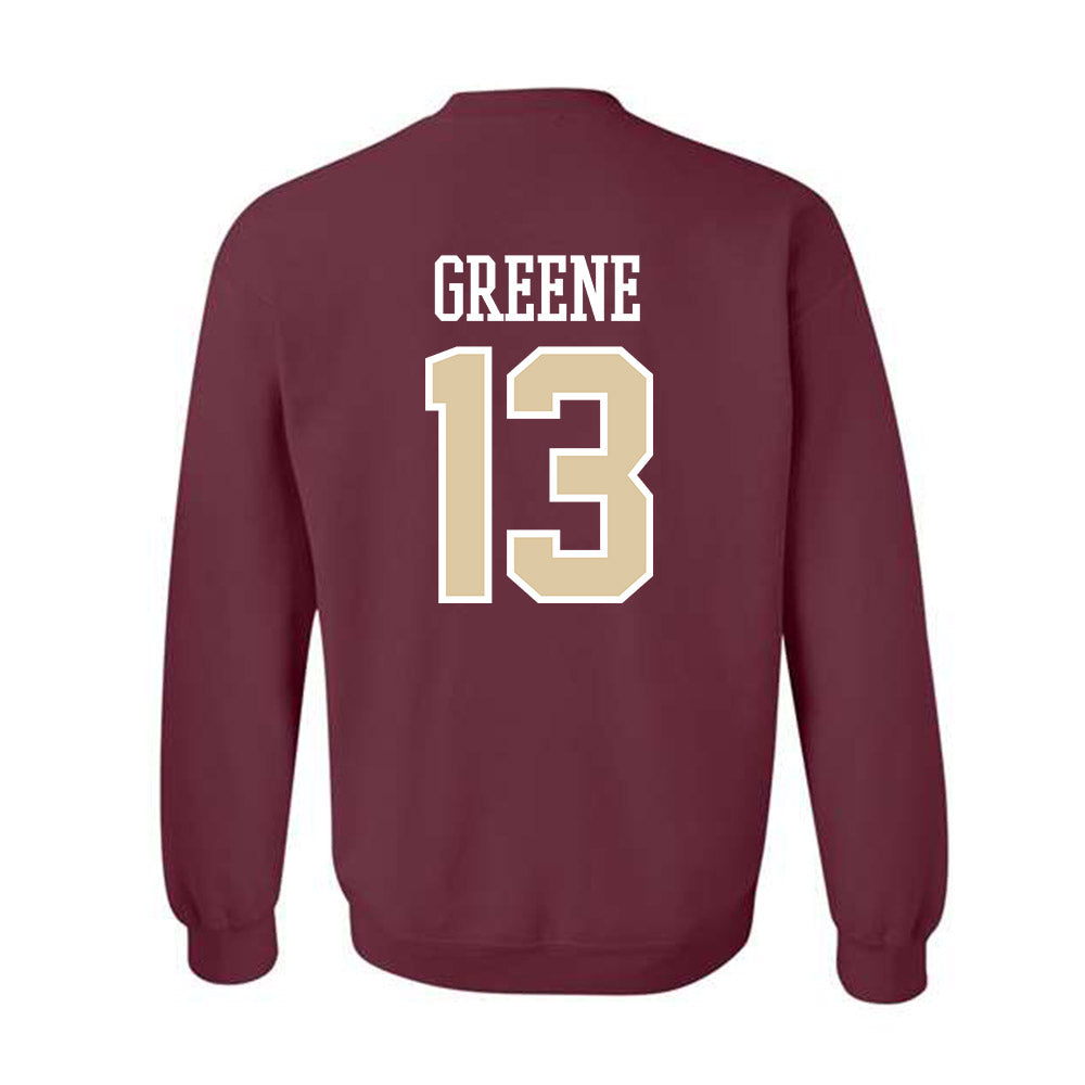 Boston College - NCAA Women's Basketball : Tatum Greene - Classic Shersey Crewneck Sweatshirt-1