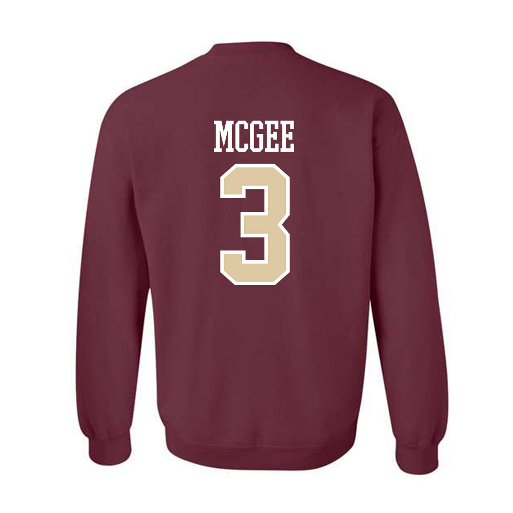 Boston College - NCAA Women's Basketball : Ava McGee - Classic Shersey Crewneck Sweatshirt-1