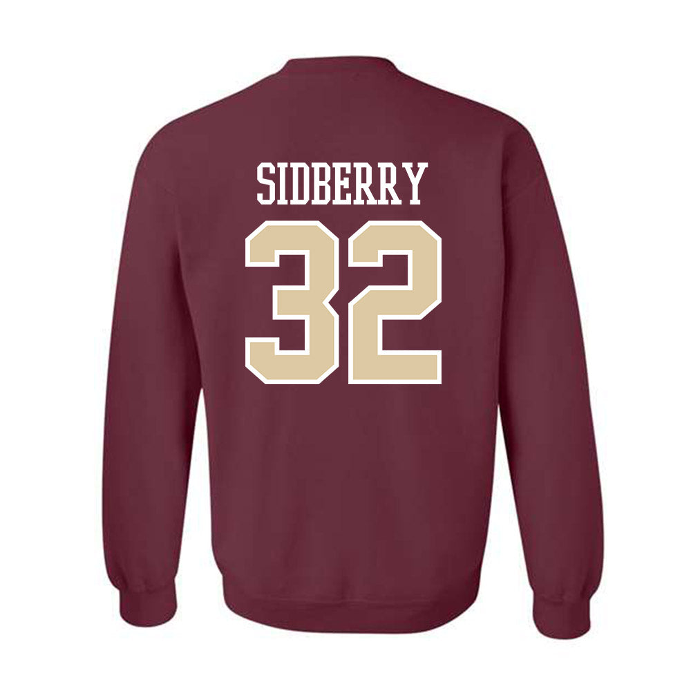 Boston College - NCAA Women's Basketball : Teya Sidberry - Classic Shersey Crewneck Sweatshirt-1