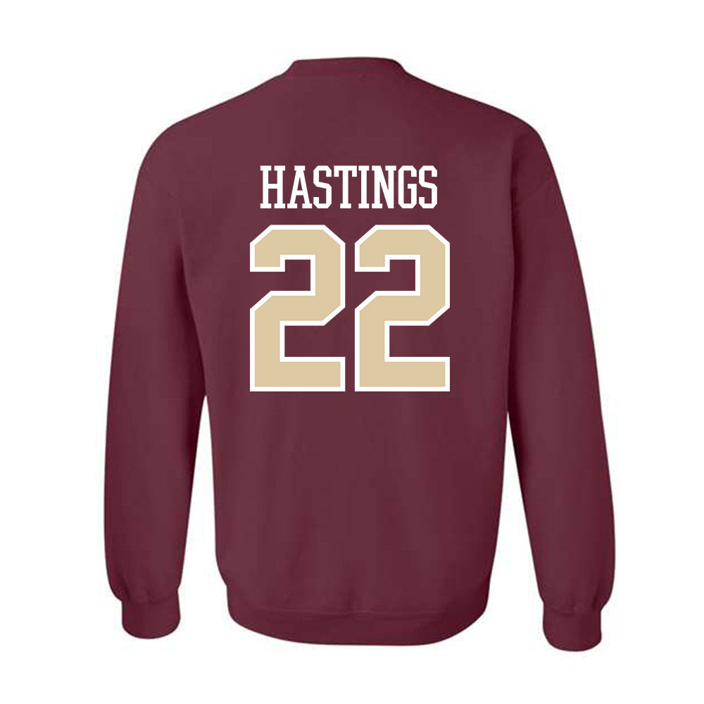 Boston College - NCAA Men's Basketball : Jayden Hastings - Classic Shersey Crewneck Sweatshirt-1
