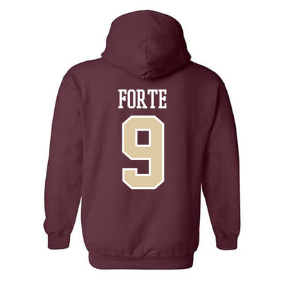 Boston College - NCAA Men's Basketball : Chase Forte - Classic Shersey Hooded Sweatshirt-1