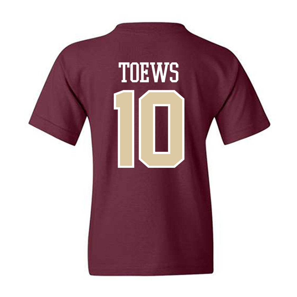 Boston College - NCAA Men's Basketball : Luka Toews - Classic Shersey Youth T-Shirt-1