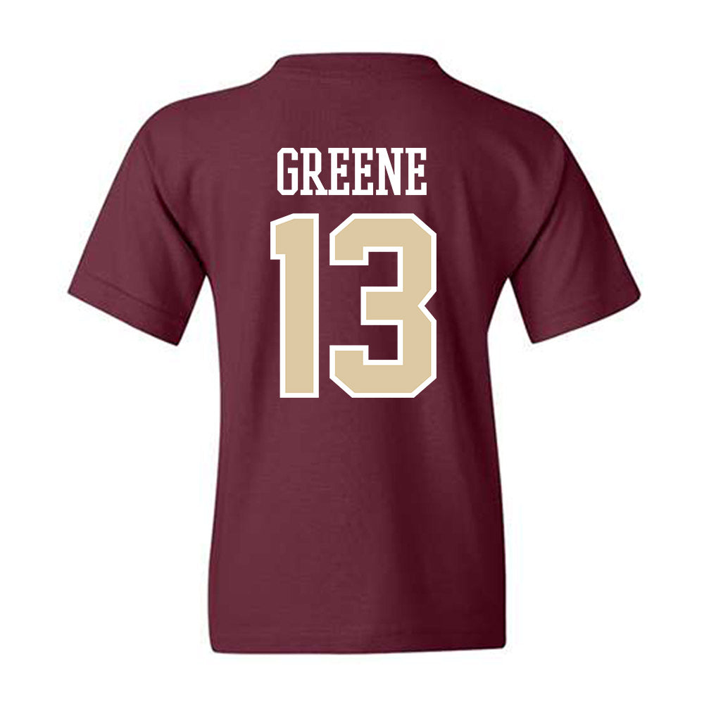 Boston College - NCAA Women's Basketball : Tatum Greene - Classic Shersey Youth T-Shirt-1