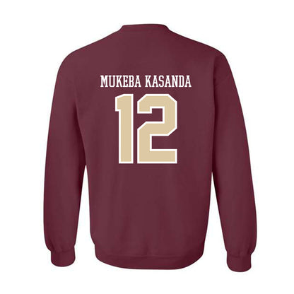 Boston College - NCAA Women's Basketball : Deborah Mukeba Kasanda - Classic Shersey Crewneck Sweatshirt-1