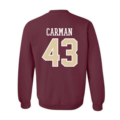 Boston College - NCAA Women's Basketball : Ally Carman - Classic Shersey Crewneck Sweatshirt-1