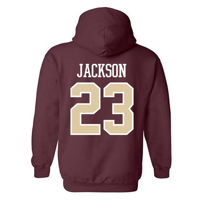 Boston College - NCAA Women's Basketball : Kennedi Jackson - Classic Shersey Hooded Sweatshirt-1