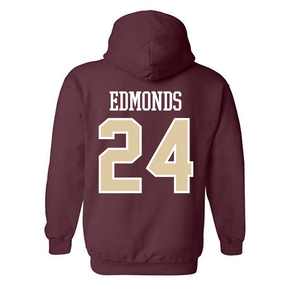 Boston College - NCAA Women's Basketball : Kiera Edmonds - Classic Shersey Hooded Sweatshirt-1