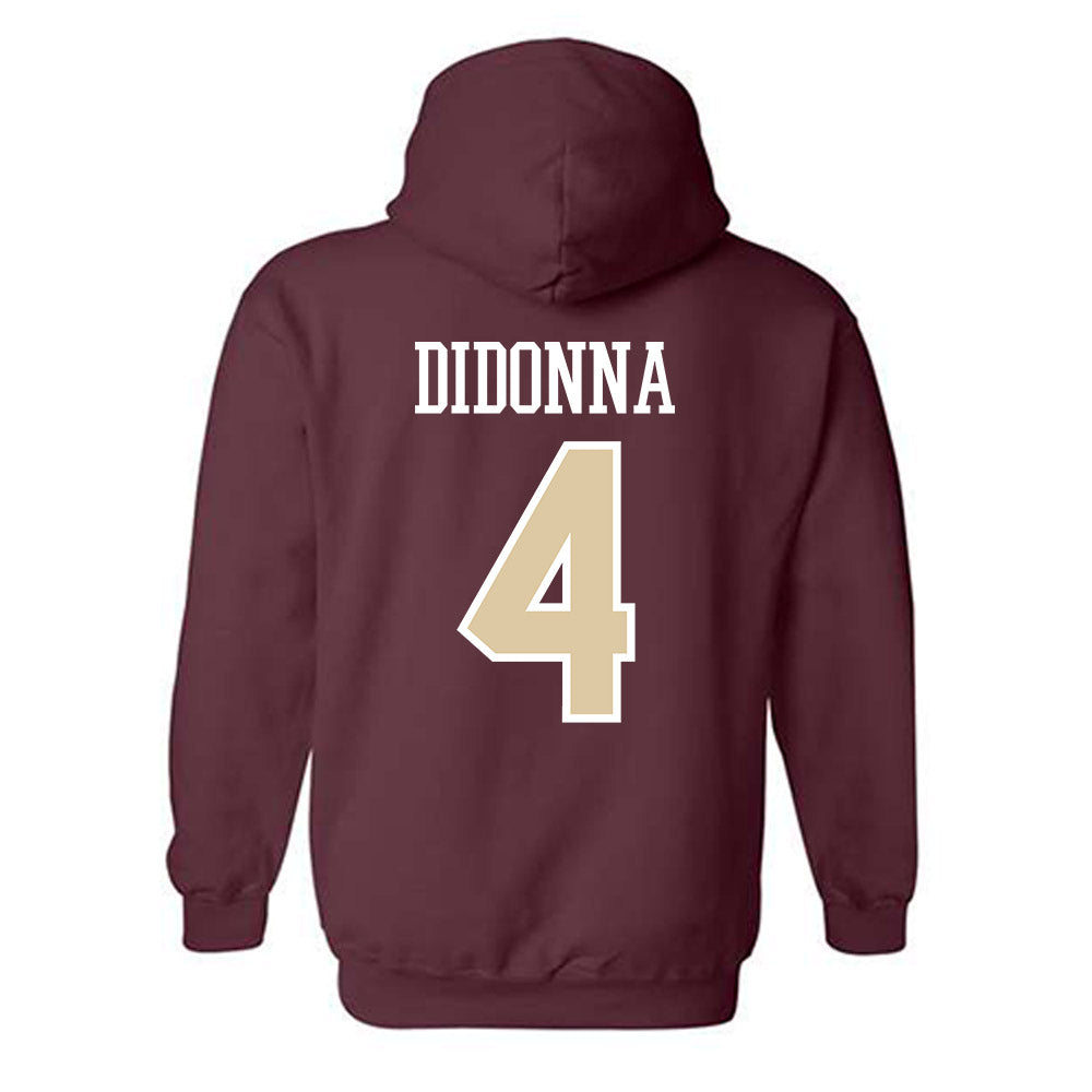 Boston College - NCAA Men's Basketball : Jack Didonna - Classic Shersey Hooded Sweatshirt-1