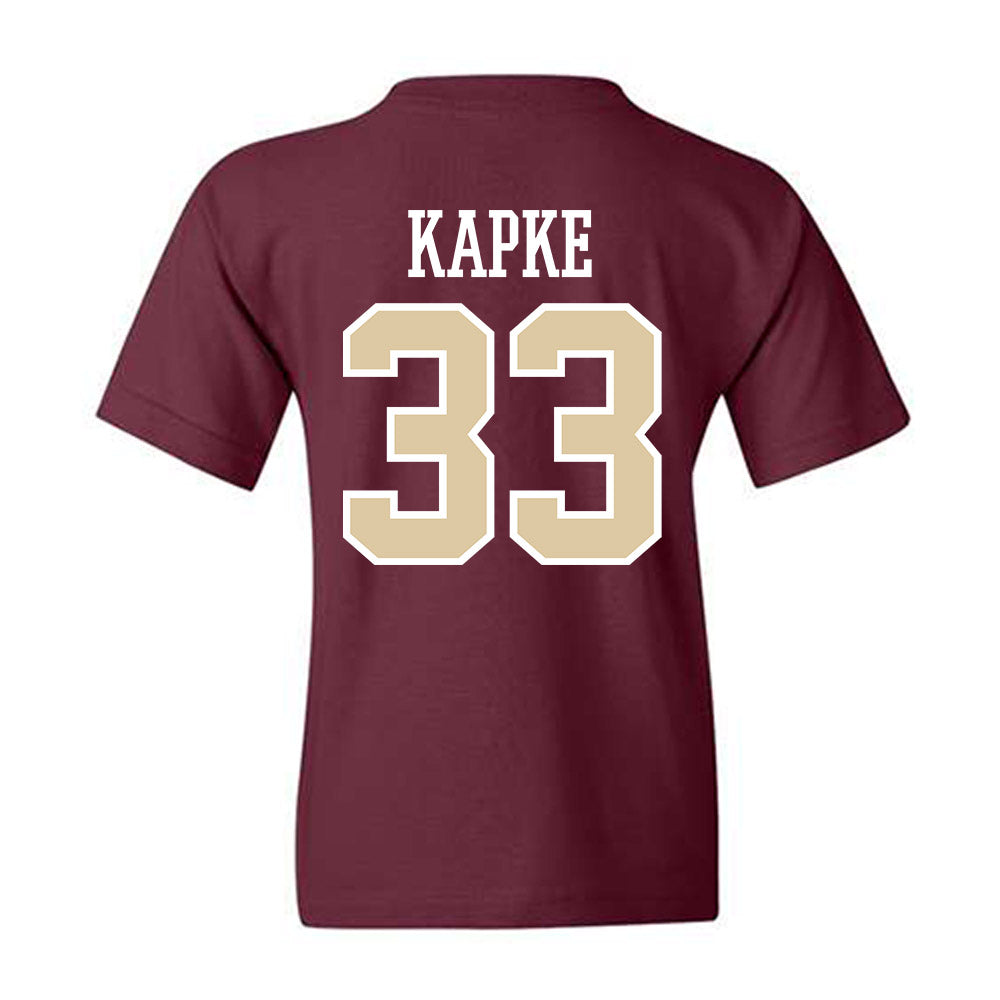 Boston College - NCAA Men's Basketball : Boden Kapke - Classic Shersey Youth T-Shirt-1