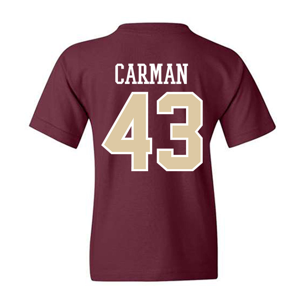 Boston College - NCAA Women's Basketball : Ally Carman - Classic Shersey Youth T-Shirt-1