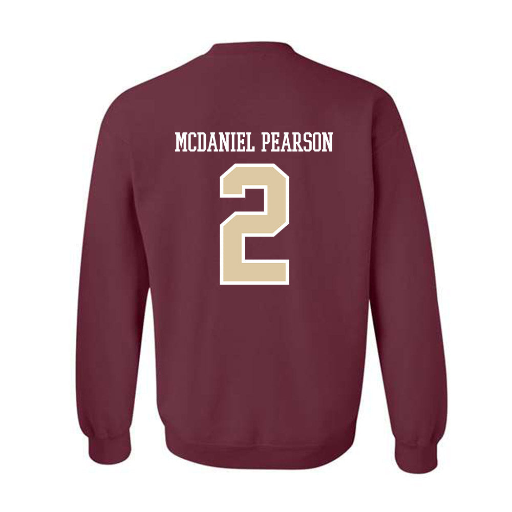 Boston College - NCAA Women's Basketball : Teionni McDaniel Pearson - Classic Shersey Crewneck Sweatshirt-1