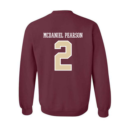 Boston College - NCAA Women's Basketball : Teionni McDaniel Pearson - Classic Shersey Crewneck Sweatshirt-1