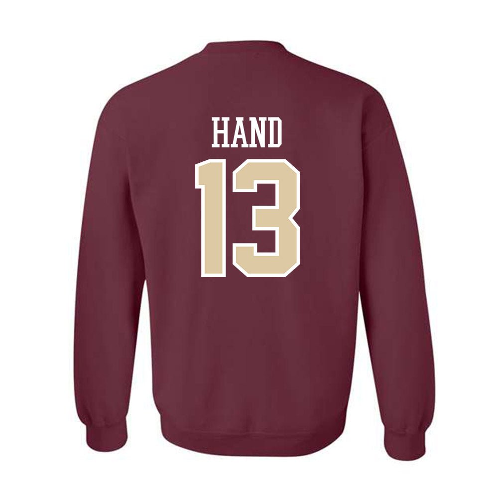 Boston College - NCAA Men's Basketball : Donald Hand - Classic Shersey Crewneck Sweatshirt-1