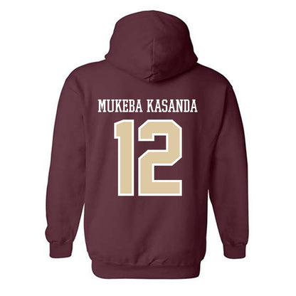 Boston College - NCAA Women's Basketball : Deborah Mukeba Kasanda - Classic Shersey Hooded Sweatshirt-1