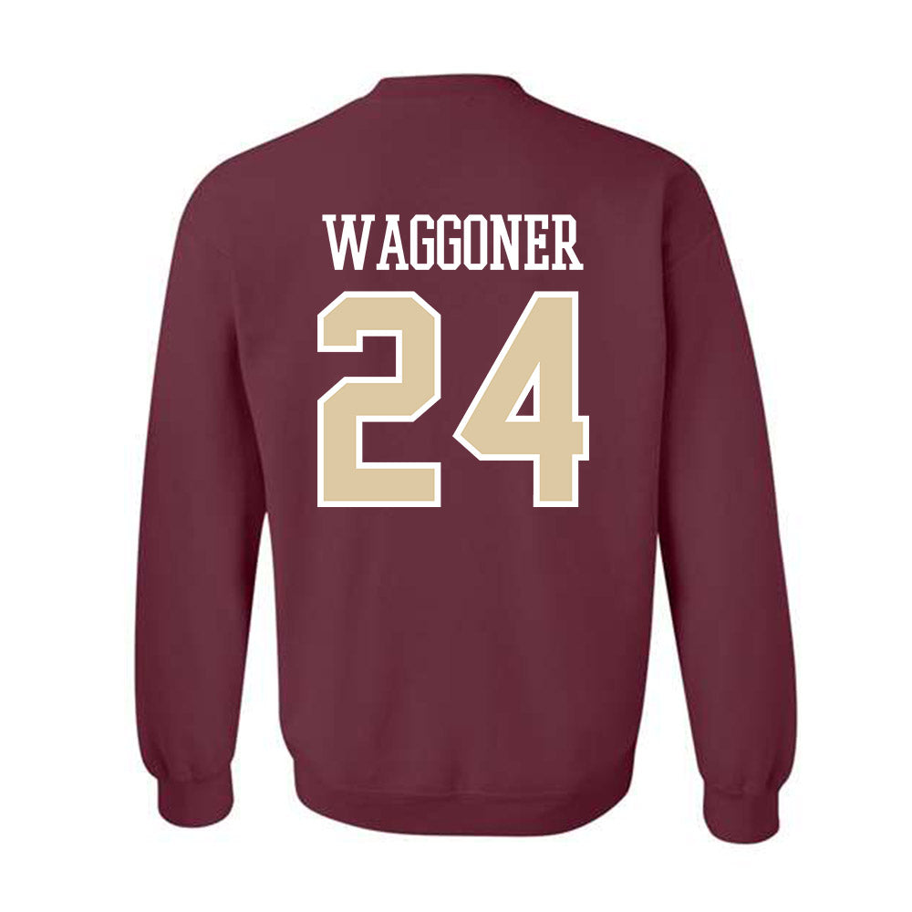 Boston College - NCAA Women's Basketball : Dontavia Waggoner - Classic Shersey Crewneck Sweatshirt-1