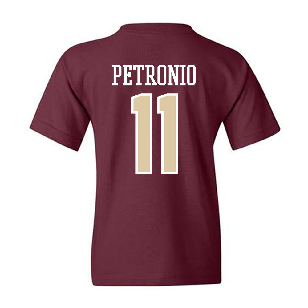 Boston College - NCAA Men's Basketball : Nick Petronio - Classic Shersey Youth T-Shirt-1