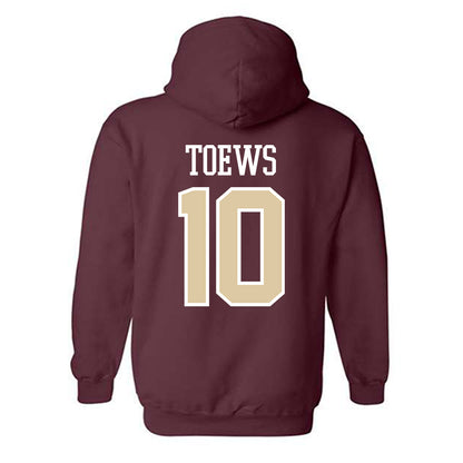 Boston College - NCAA Men's Basketball : Luka Toews - Classic Shersey Hooded Sweatshirt-1