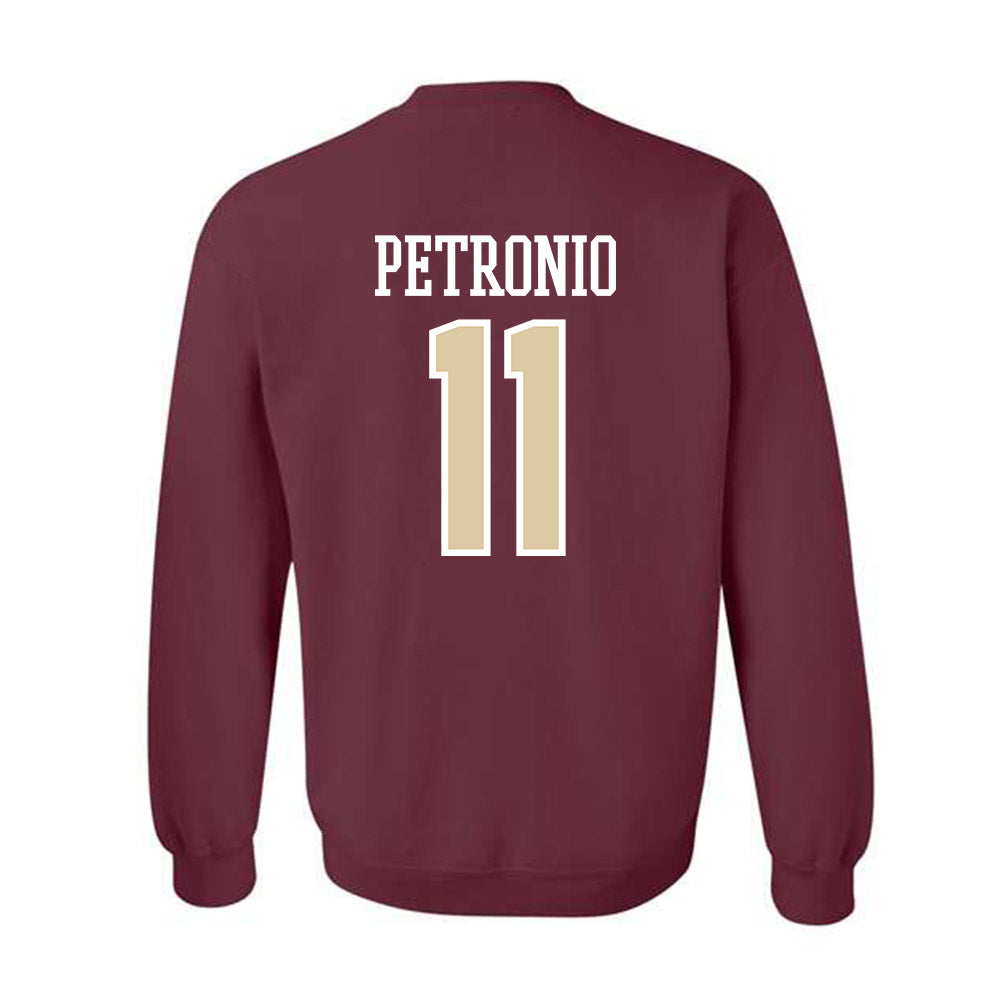 Boston College - NCAA Men's Basketball : Nick Petronio - Classic Shersey Crewneck Sweatshirt-1