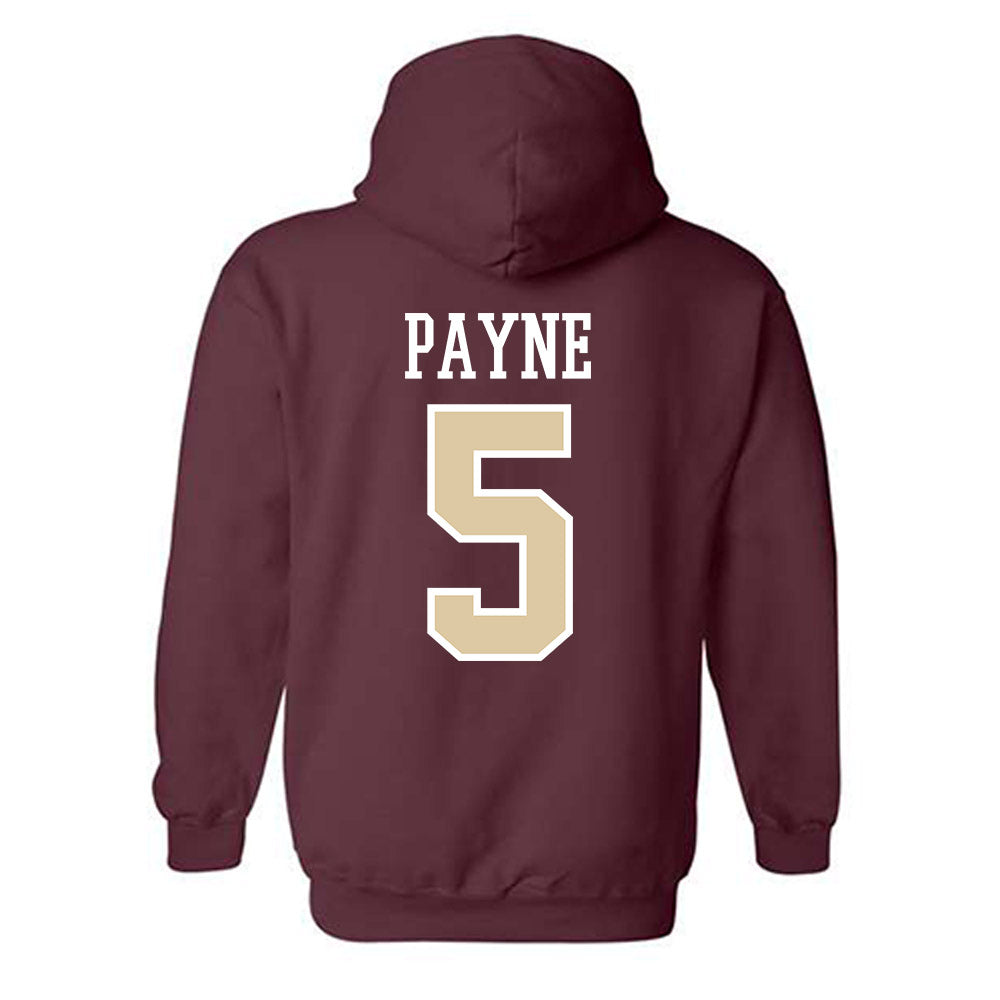 Boston College - NCAA Men's Basketball : Frederick Payne - Classic Shersey Hooded Sweatshirt-1