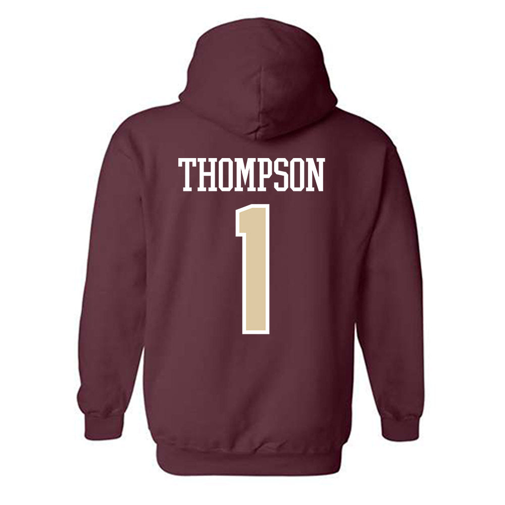 Boston College - NCAA Women's Basketball : Jakayla Thompson - Classic Shersey Hooded Sweatshirt-1