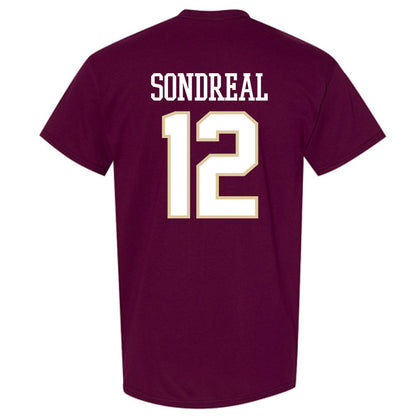 Boston College - NCAA Men's Ice Hockey : Jake Sondreal - Classic Shersey T-Shirt-1