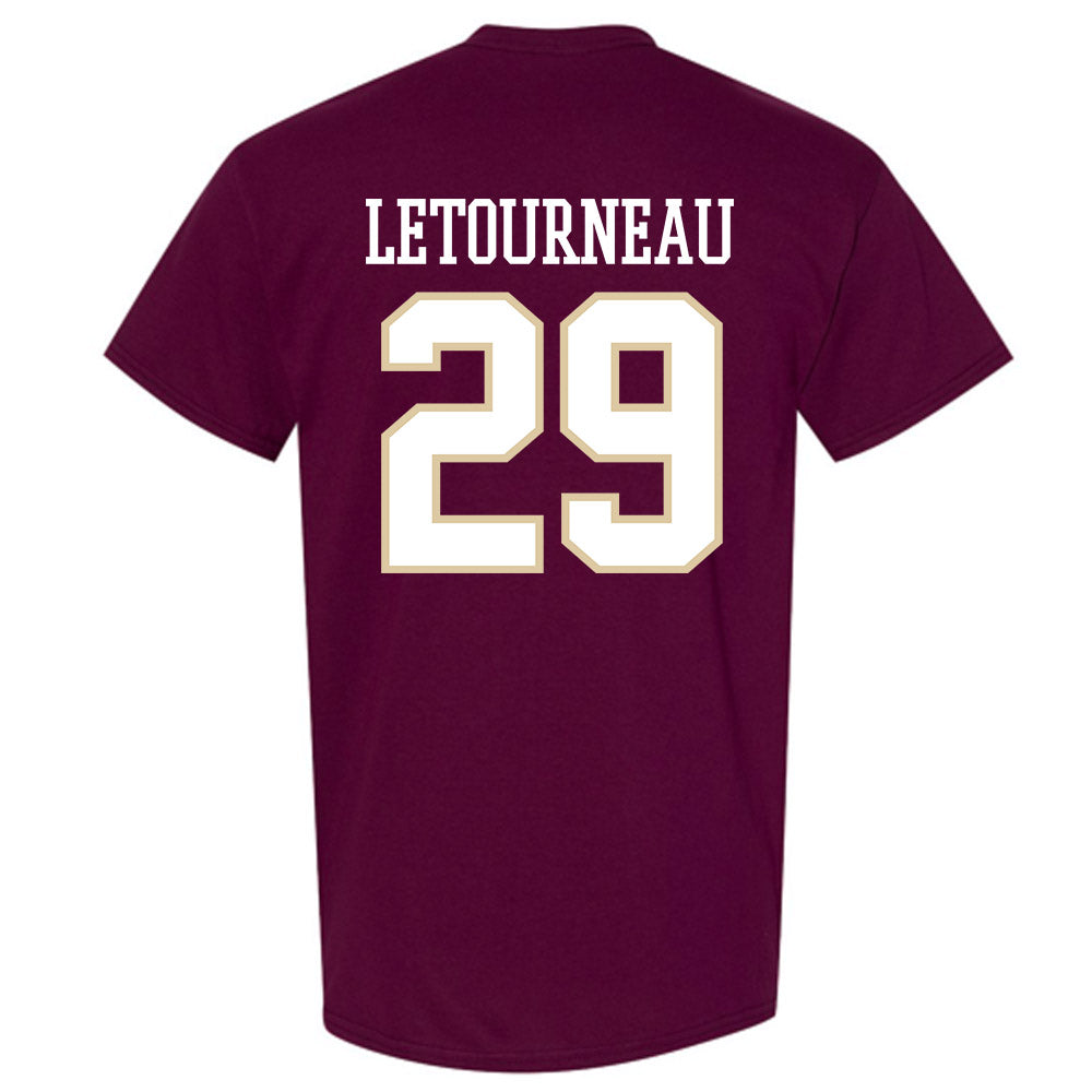 Boston College - NCAA Men's Ice Hockey : Dean Letourneau - Classic Shersey T-Shirt-1
