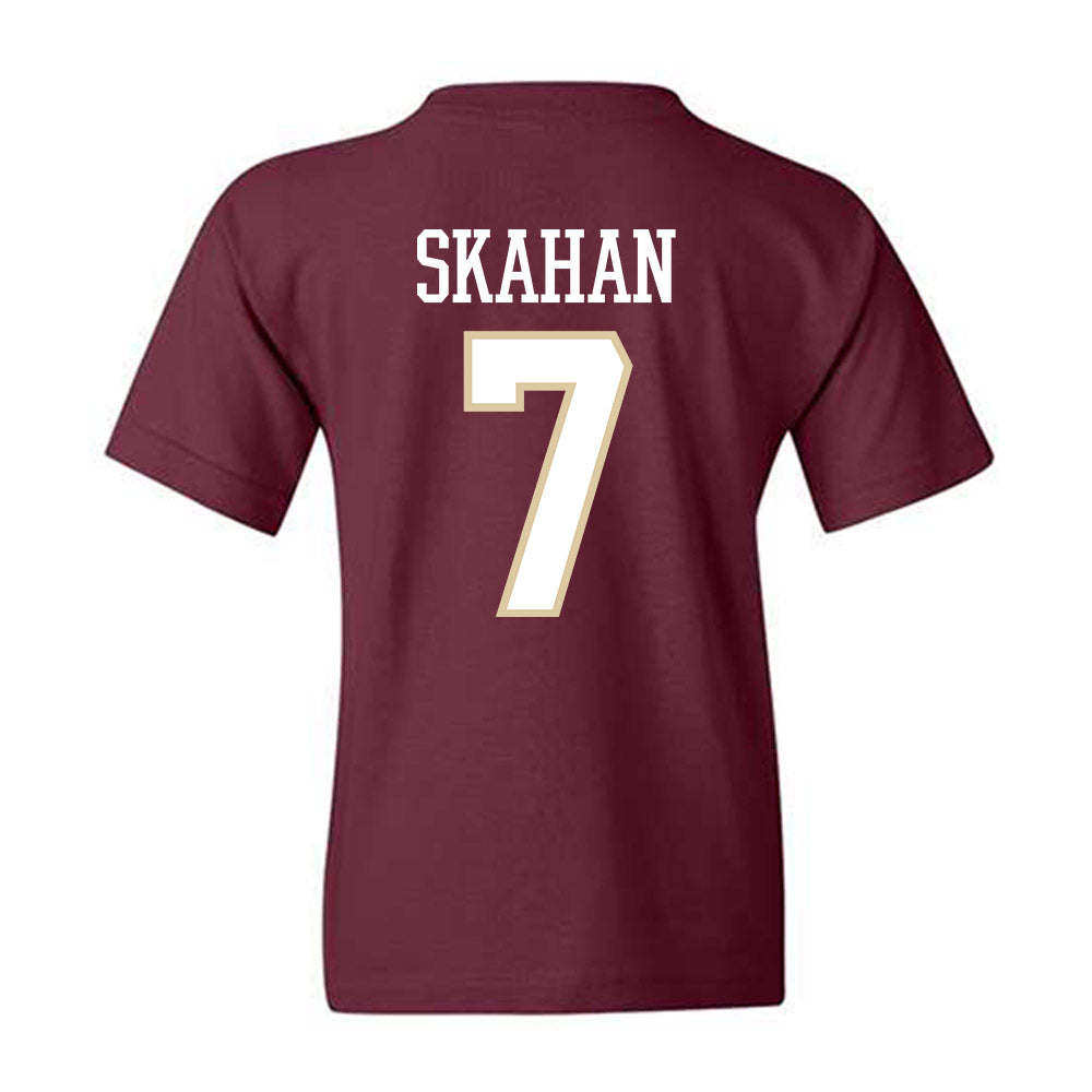 Boston College - NCAA Men's Ice Hockey : Will Skahan - Classic Shersey Youth T-Shirt-1