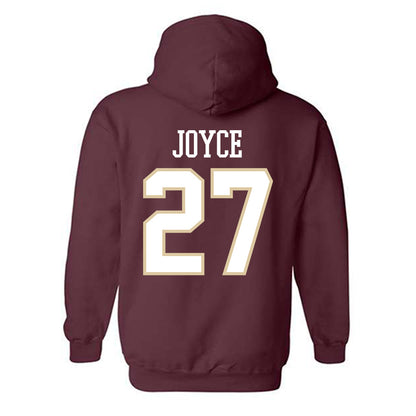 Boston College - NCAA Men's Ice Hockey : Nolan Joyce - Classic Shersey Hooded Sweatshirt-1