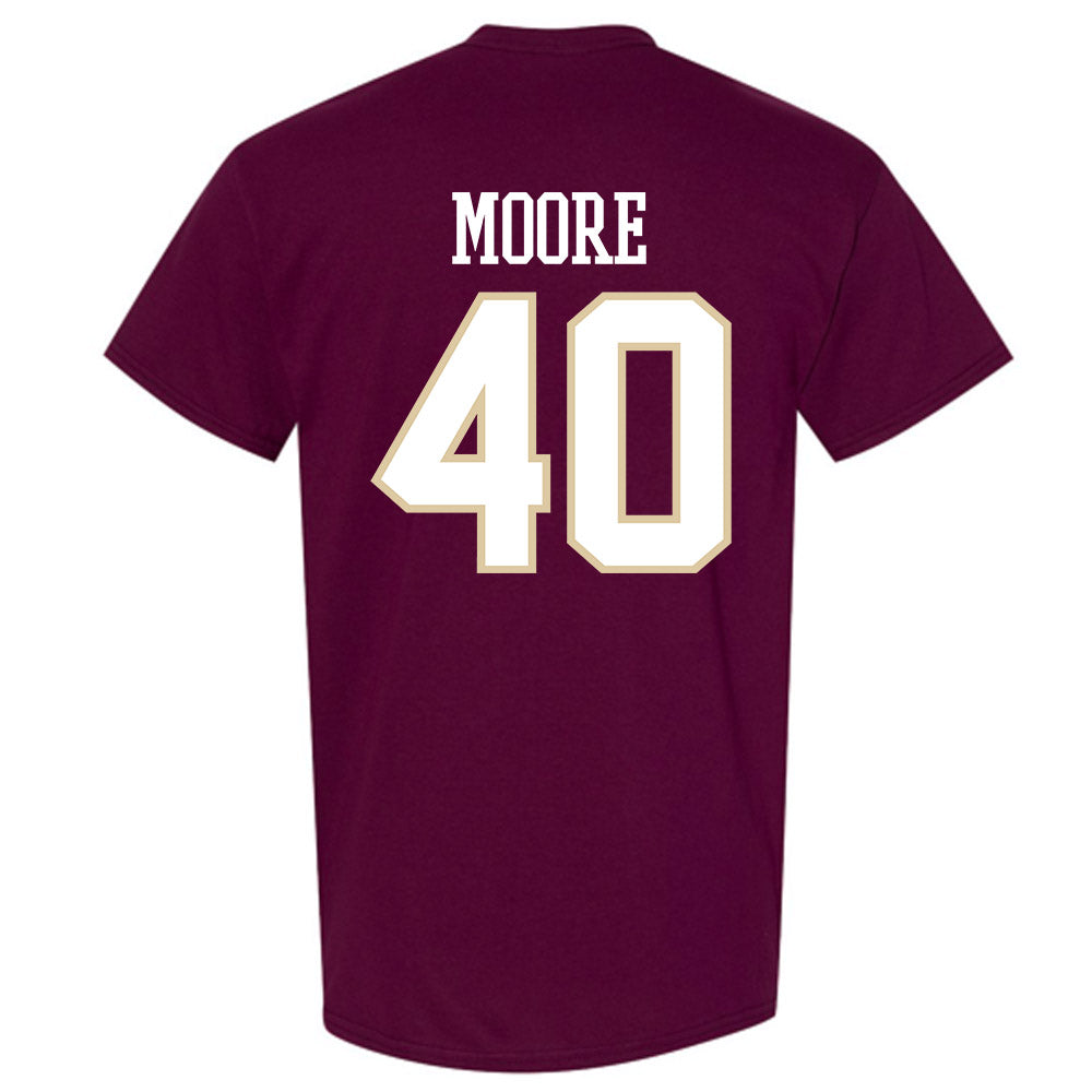 Boston College - NCAA Men's Ice Hockey : William Moore - Classic Shersey T-Shirt-1