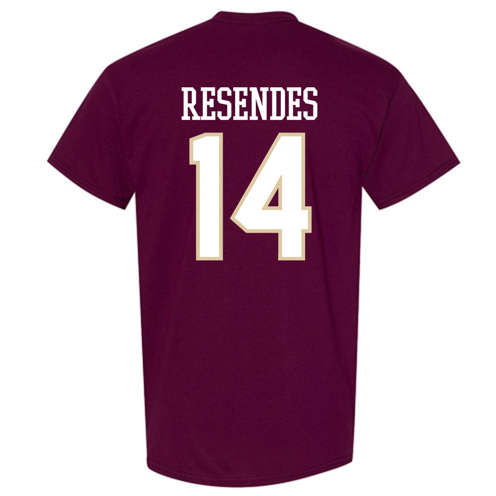 Boston College - NCAA Men's Ice Hockey : Landan Resendes - Classic Shersey T-Shirt-1
