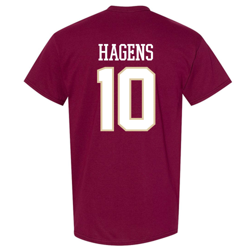 Boston College - NCAA Men's Ice Hockey : James Hagens - Classic Shersey T-Shirt-1