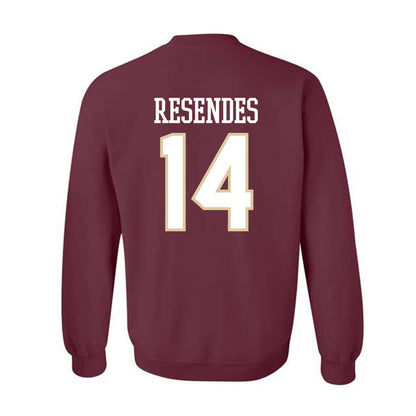 Boston College - NCAA Men's Ice Hockey : Landan Resendes - Classic Shersey Crewneck Sweatshirt-1