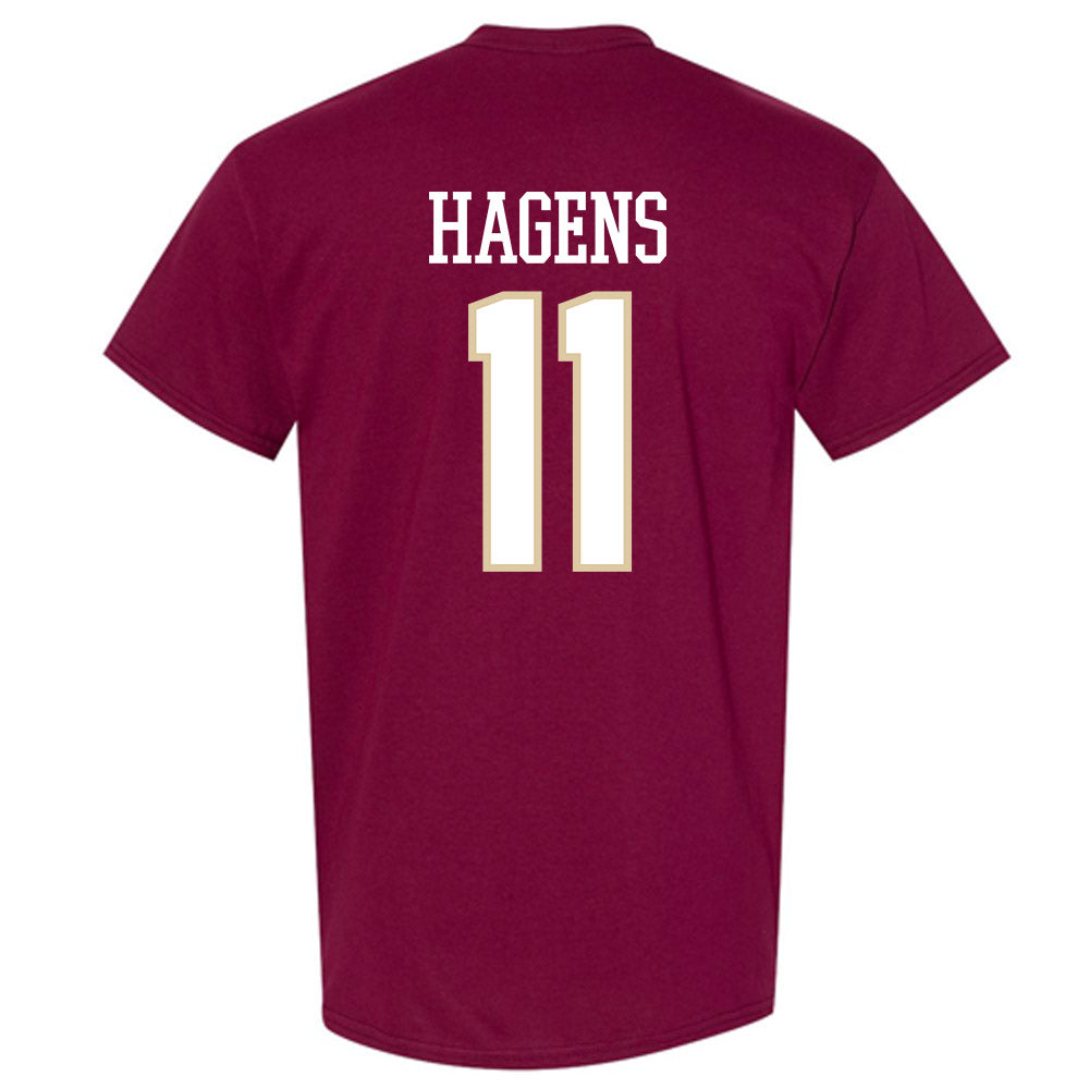 Boston College - NCAA Men's Ice Hockey : Michael Hagens - Classic Shersey T-Shirt-1