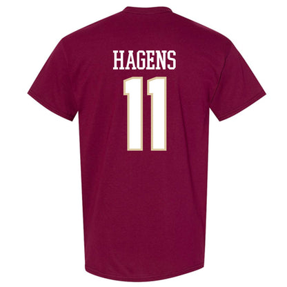Boston College - NCAA Men's Ice Hockey : Michael Hagens - Classic Shersey T-Shirt-1