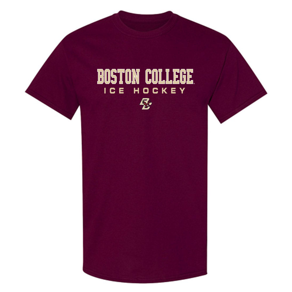 Boston College - NCAA Men's Ice Hockey : Gentry Shamburger - Classic Shersey T-Shirt-0