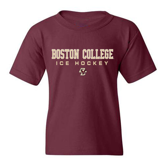 Boston College - NCAA Men's Ice Hockey : Will Skahan - Classic Shersey Youth T-Shirt