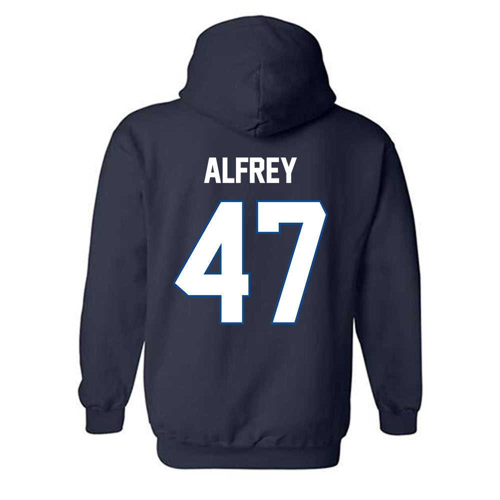 BYU - NCAA Football : Berkley Alfrey - Classic Shersey Hooded Sweatshirt-1