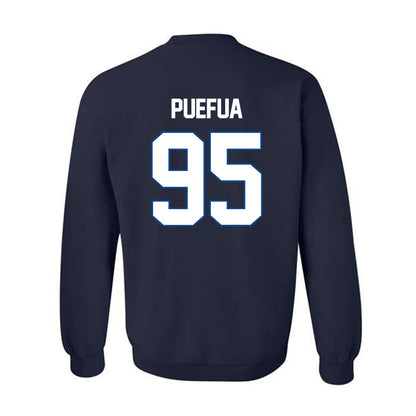 BYU - NCAA Football : Alvin Puefua - Classic Shersey Crewneck Sweatshirt-1
